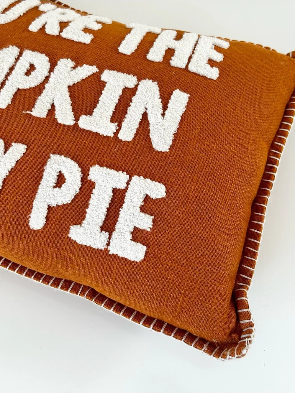 'You're the Pumpkin to My Pie' Fall Decorative Accent Pillow